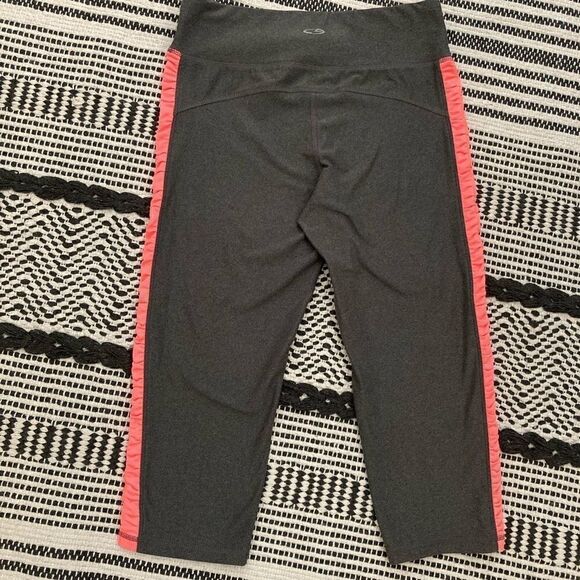 Champion Pink & Gray Leggings Small - Picture 3 of 6